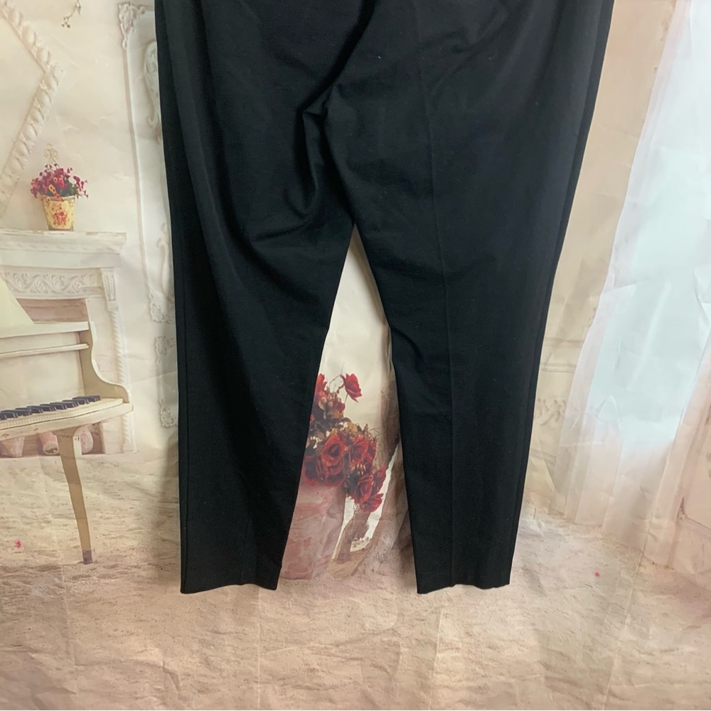 NEW Talbots Sit At Waist Ankle Length pants in Black - Picture 7 of 12